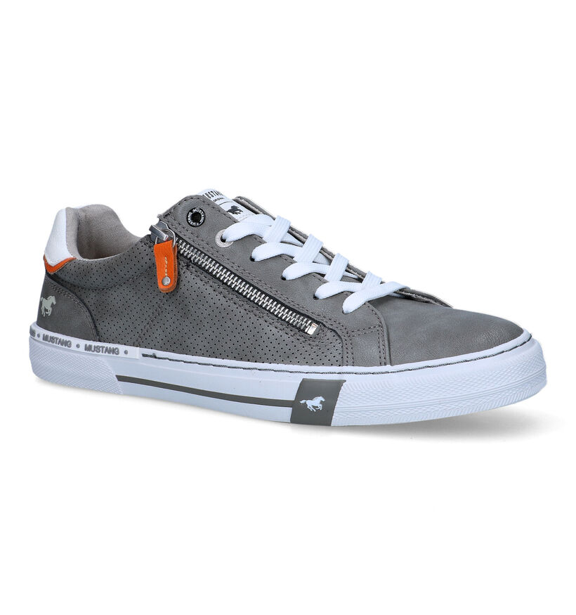 Mustang Chaussures à lacets en Gris pour hommes (323396)