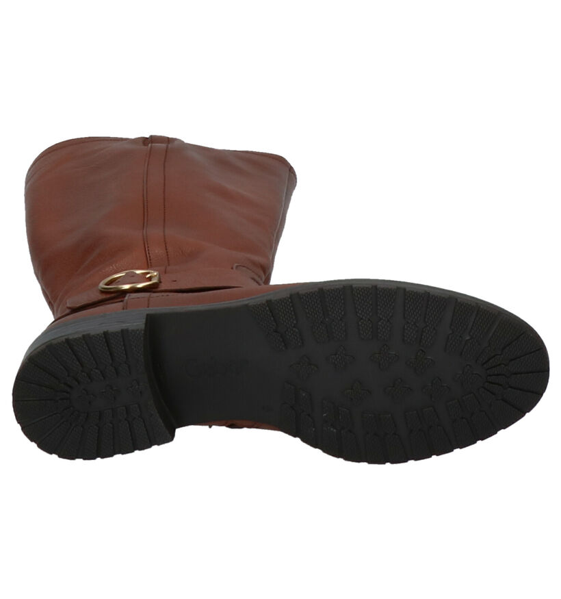 Gabor Bottes hautes en Cognac en cuir (260148)