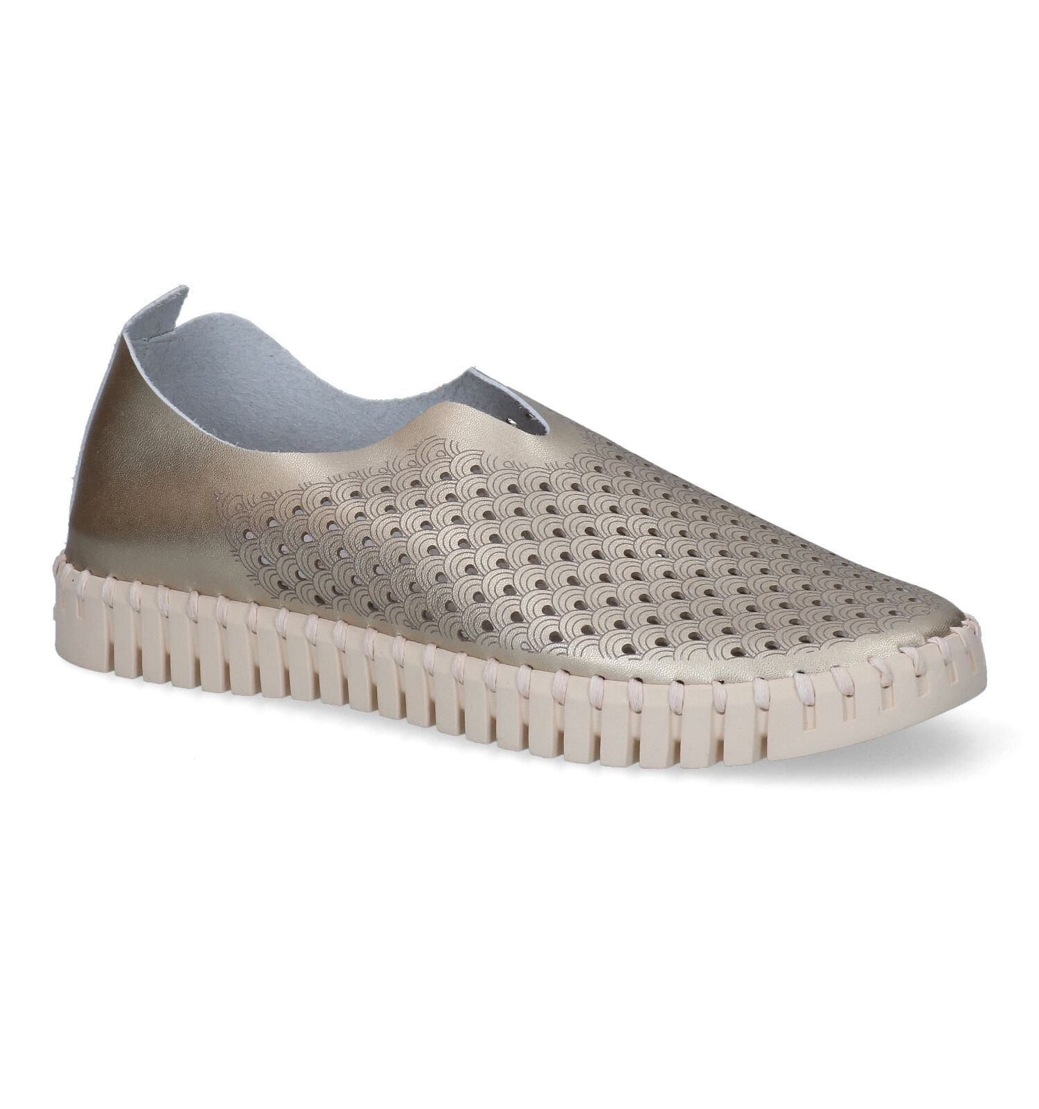 Ilse Jacobsen Tulip Gouden Instappers Dames Lage schoenen