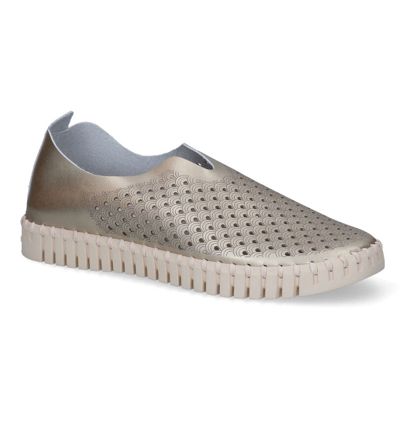 Ilse Jacobsen Tulip Chaussures slip-on en Or pour femmes (304661) - pour semelles orthopédiques