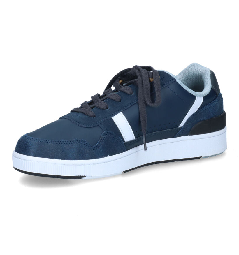 Lacoste T-Clip Baskets en Bleu en daim (313487)