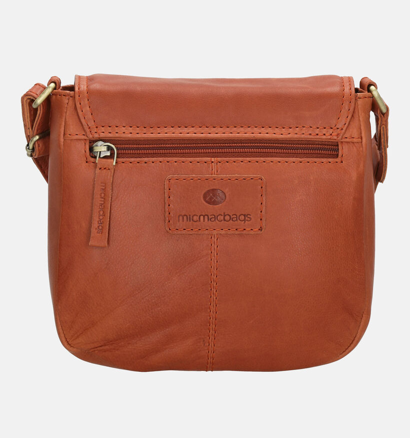 MicMacBags Sac porté croisé en Orange pour femmes (343395)