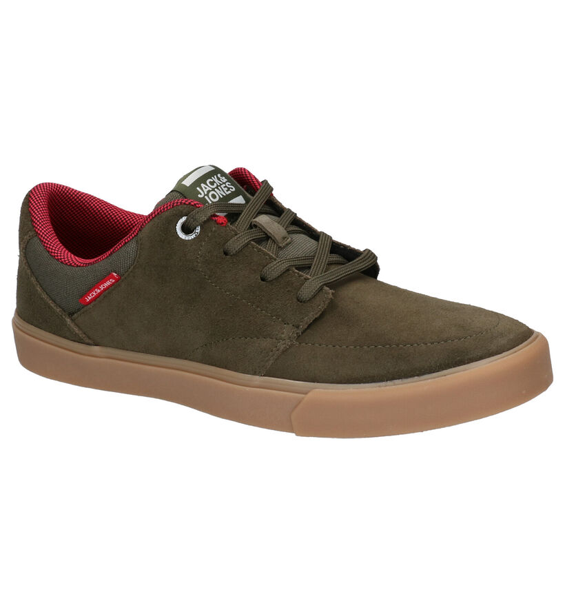 Jack & Jones Barton Bruine Skateschoenen in daim (256273)