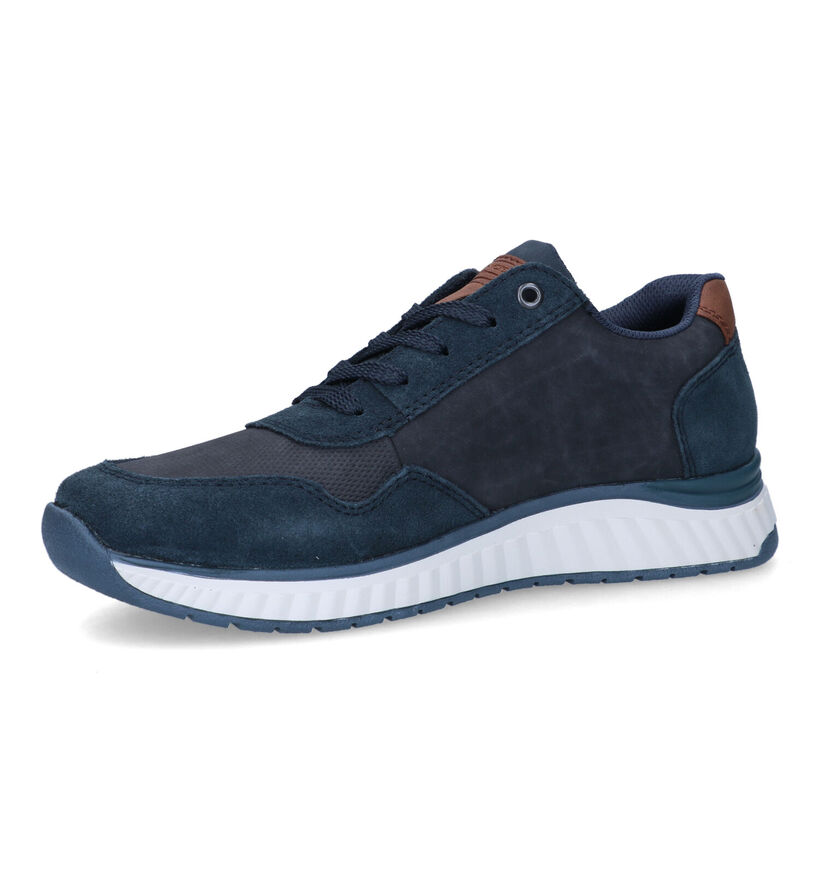 Rieker Chaussures à lacets en Bleu pour hommes (354802) - pour semelles orthopédiques