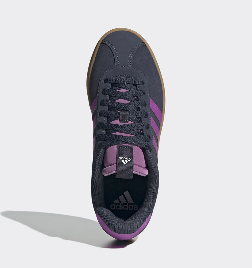 VL Court 3.0 Baskets sportives en Blanc adidas VL Court 3.0 Baskets en Gris/Violet pour femmes (365385) - pour semelles orthopédiques