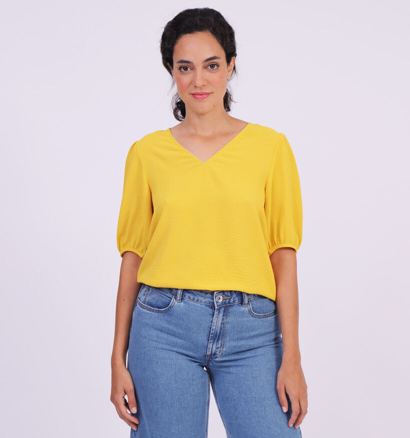 Vero Moda Jabia Blouse en Jaune pour femmes (318411)