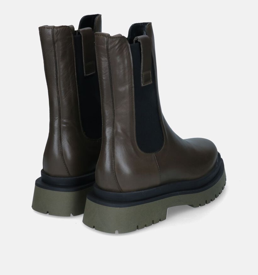 Signatur Gretel Kaki Chelsea Boots voor dames (314526)