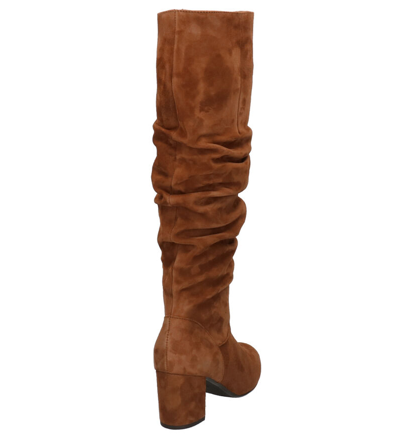 Gabor Cognac Laarzen in daim (262074)