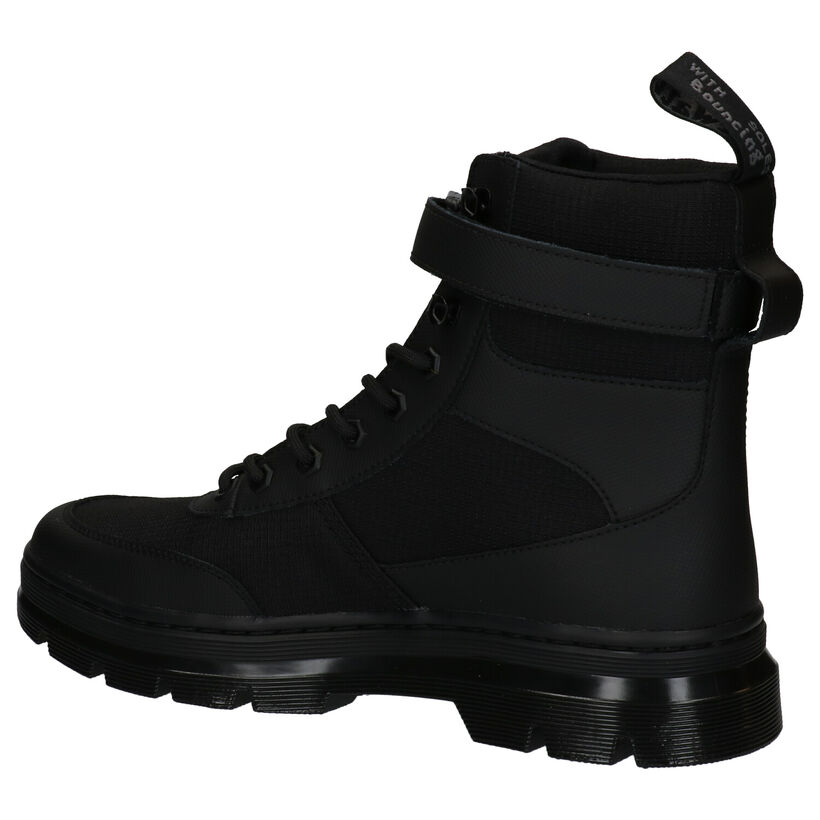 Dr. Martens Combs Tech Zwarte Boots in stof (265576)