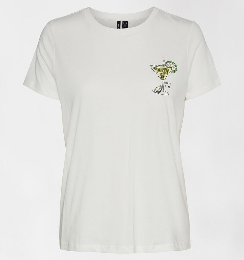Vero Moda T-shirt en Blanc (312026)