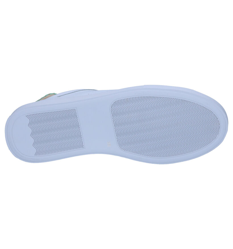 March23 Baskets habillées en Blanc en cuir (269422)