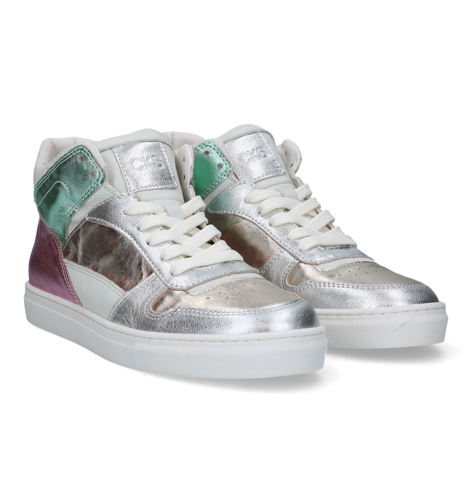 Zilveren sneakers dames sales