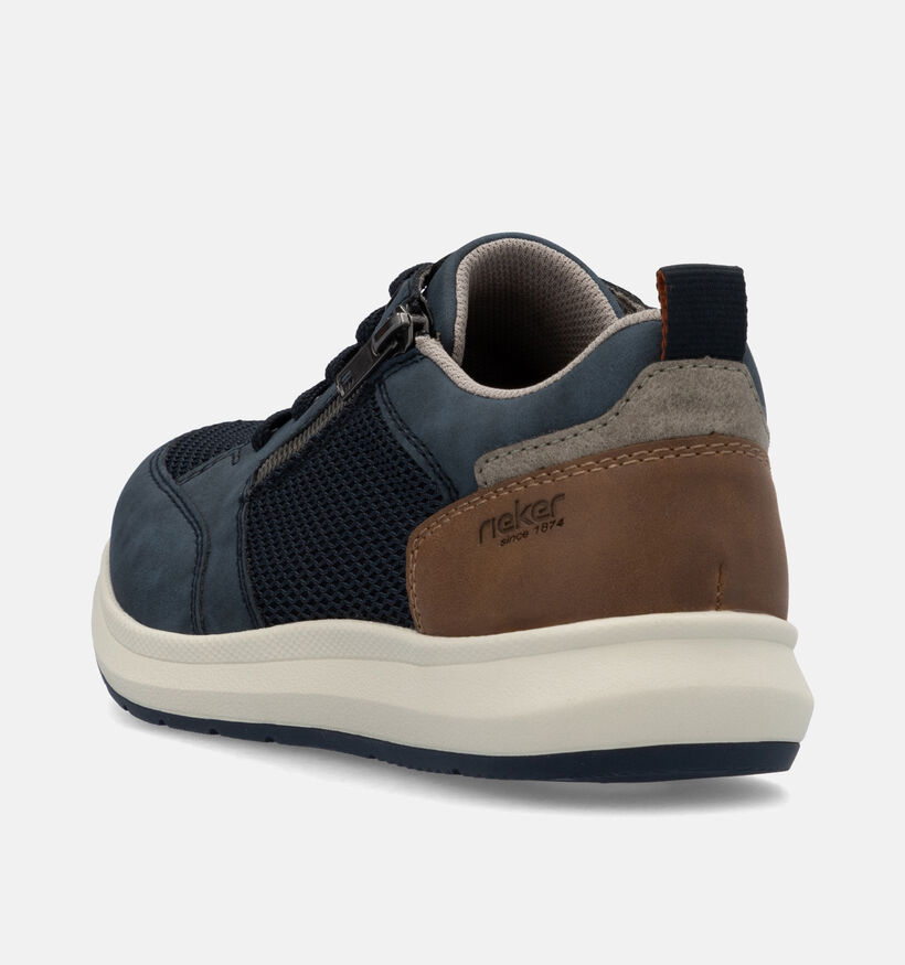 Rieker Chaussures à lacets en Bleu pour hommes (351315) - pour semelles orthopédiques