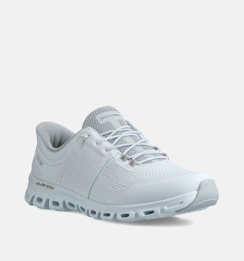 Skechers Glide-Step Stargaze Witte Slip-in Sneakers voor dames (371224) - geschikt voor steunzolen