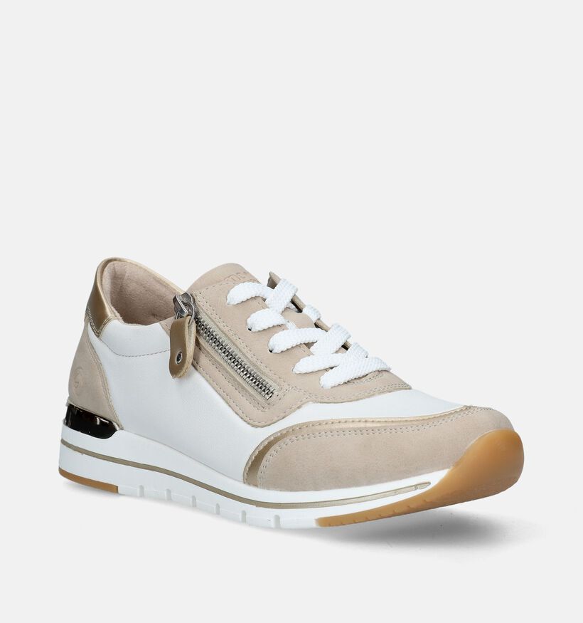 Remonte Baskets casual en Blanc pour femmes (335543) - pour semelles orthopédiques