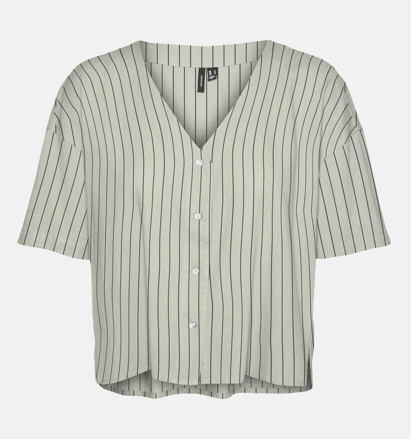 Vero Moda Mymilo Lichtbeige Blouse voor dames (367176)