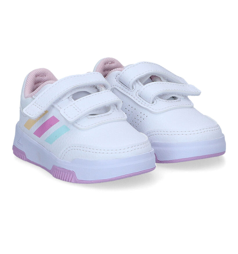 adidas Tensaur Sport 2.0 CF Witte Babysneakers voor meisjes (334702)