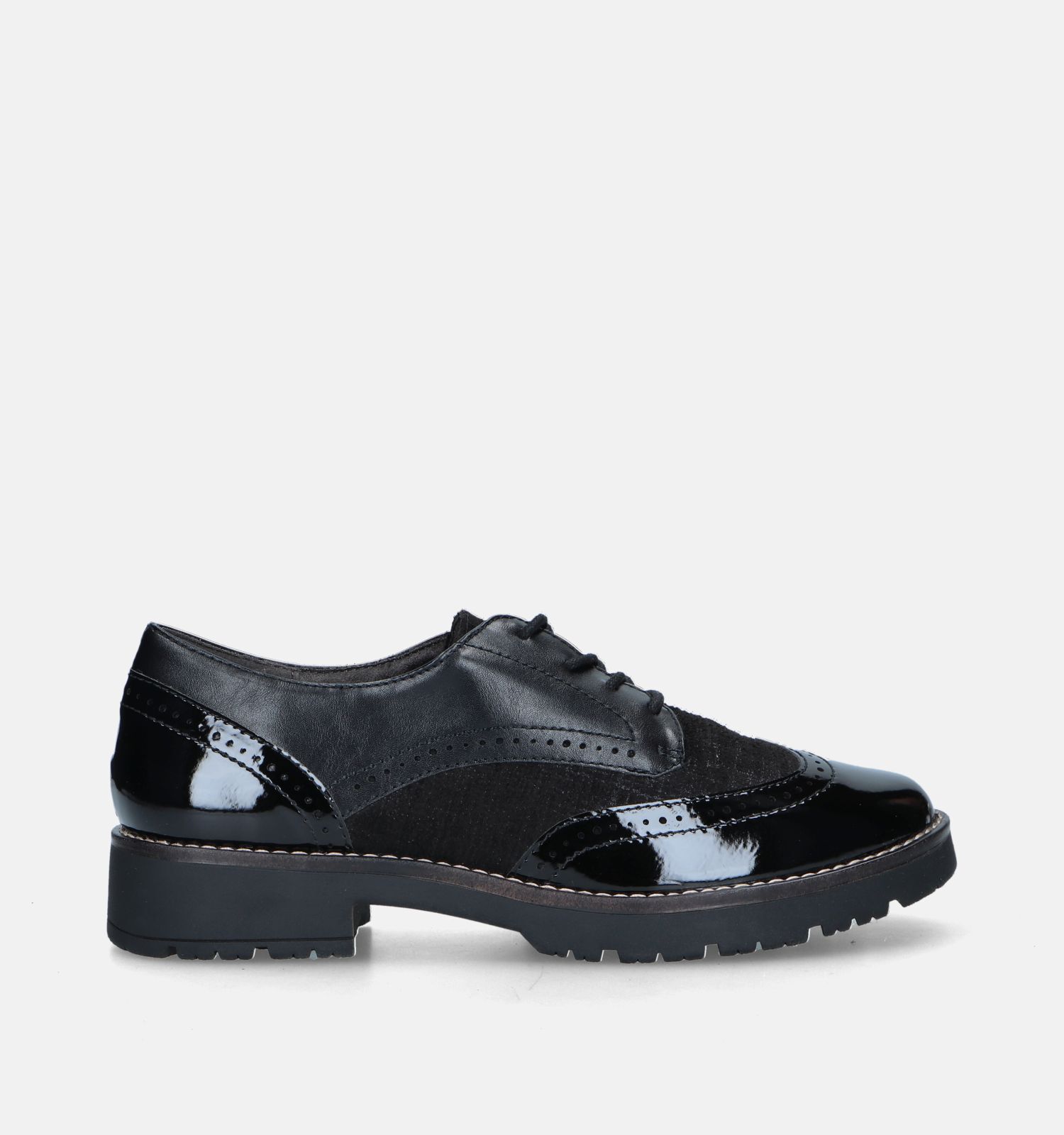 Jana Bronzen Veterschoenen Dames Lage schoenen Online op TORFS.BE