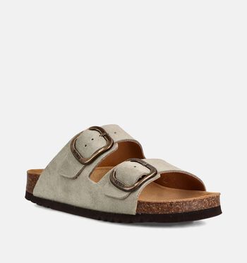 Scholl Nu-pieds Rouge/Vert