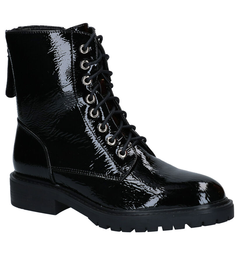 Youh! Zwarte Boots in kunstleer (277409)