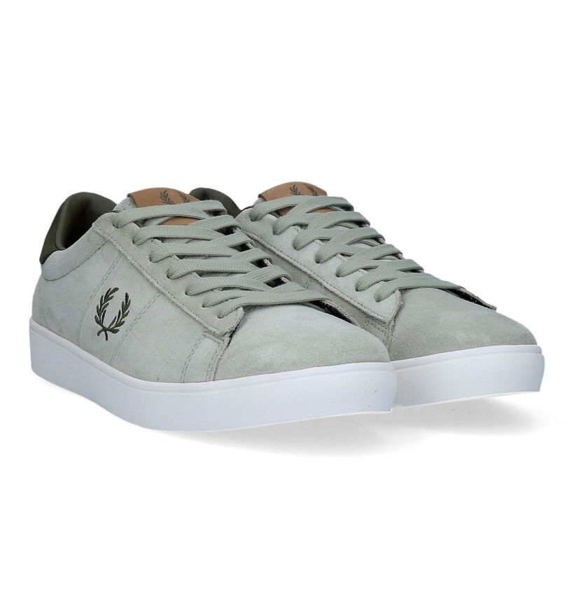 Fred Perry Spencer Chaussures à lacets en Vert pour hommes (333926)