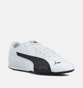 Puma Low Sneakers Wit/Rood