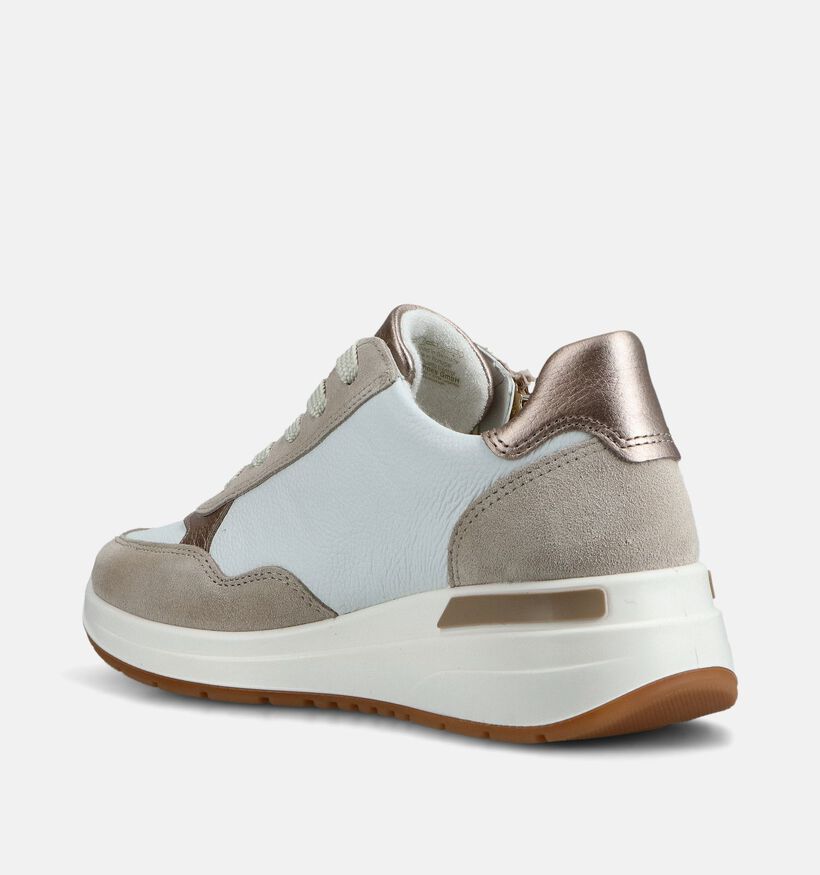 Ara Garda Baskets habill&eacute;es en Beige pour femmes (370834) - pour semelles orthop&eacute;diques