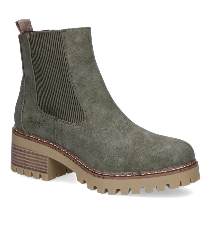 Blowfish Malibu Leven Chelsea Bottines en Noir en simili cuir (314144)