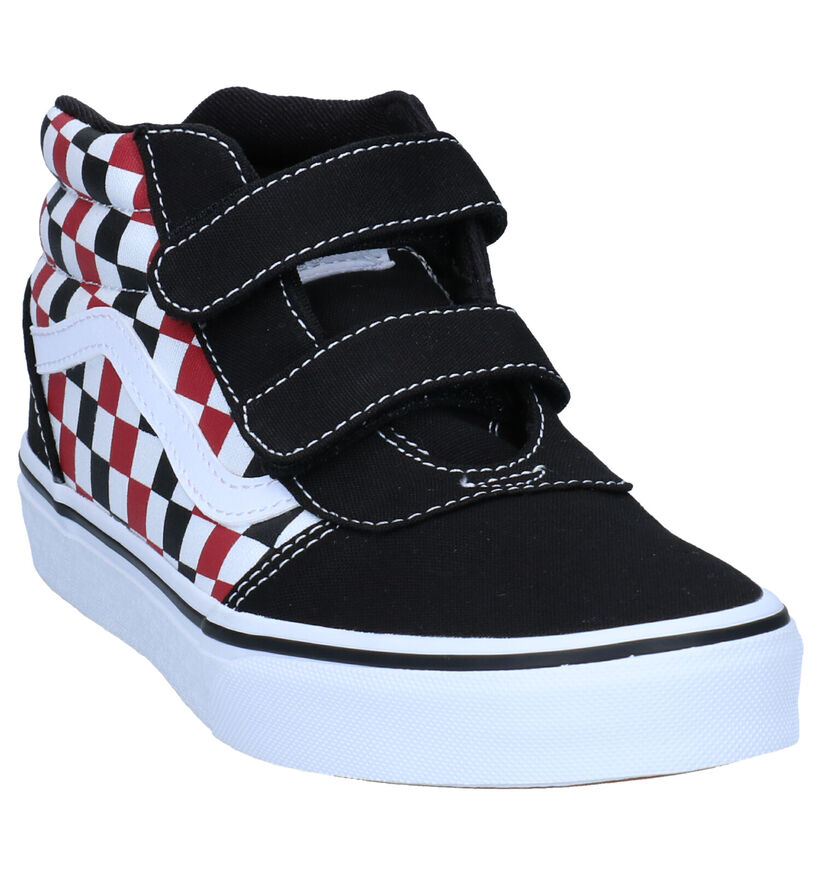 Vans Ward Zwarte Skate Sneakers voor jongens, meisjes (317519)