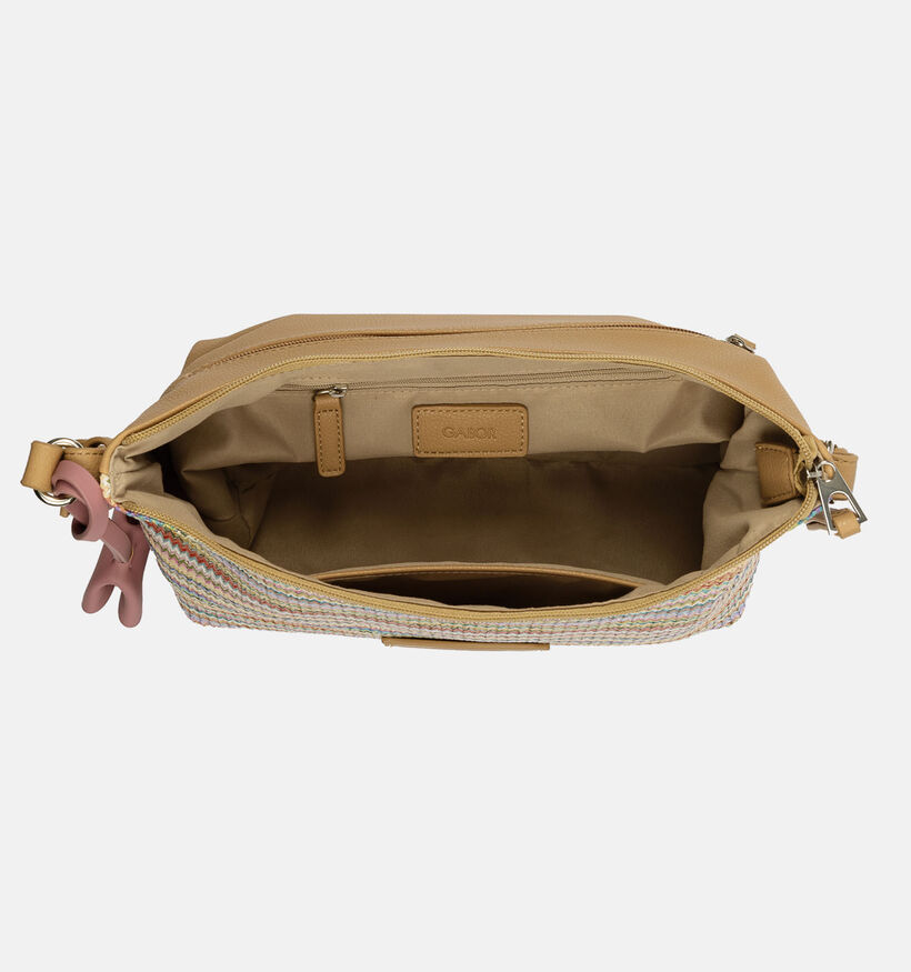Gabor Anisa Bruine/Multi Schoudertas voor dames (373407)