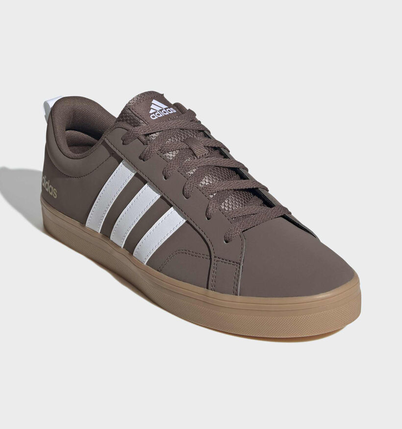 adidas VS Pace Baskets basses en Brun pour hommes (375505) - pour semelles orthop&eacute;diques