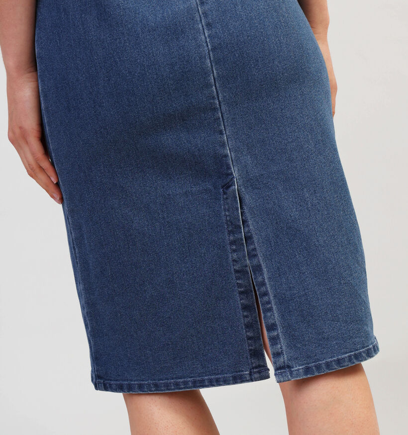 Pieces Tiffany Blauwe Jeansjurk voor dames (357388)