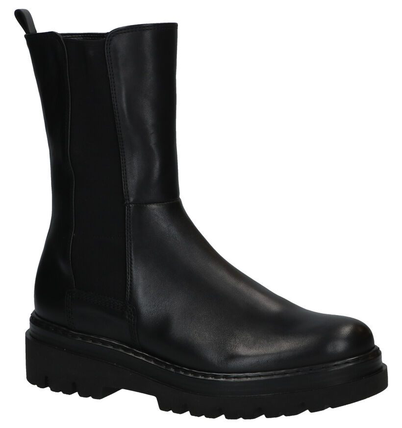 Gabor OptiFit Bottines Chelsea en Noir pour femmes (297228) - pour semelles orthopédiques