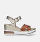 NeroGiardini Cognac Sandalen Met Sleehak voor dames (339551)