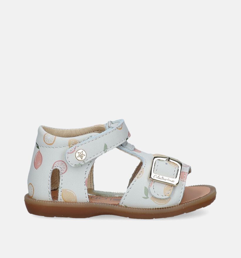 Naturino Quarzo Calf Sandales pour bébé en Beige pour filles (339319)