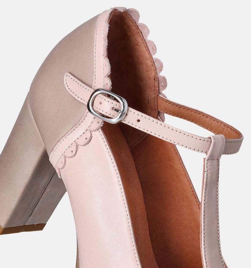 Creator Escarpins avec sangle en Beige pour femmes (357788)