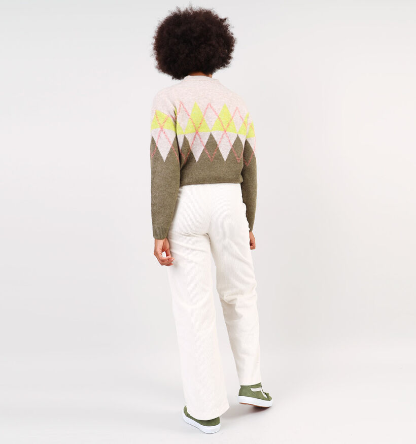 JDY Aria Groene Gebreide trui voor dames (346425)