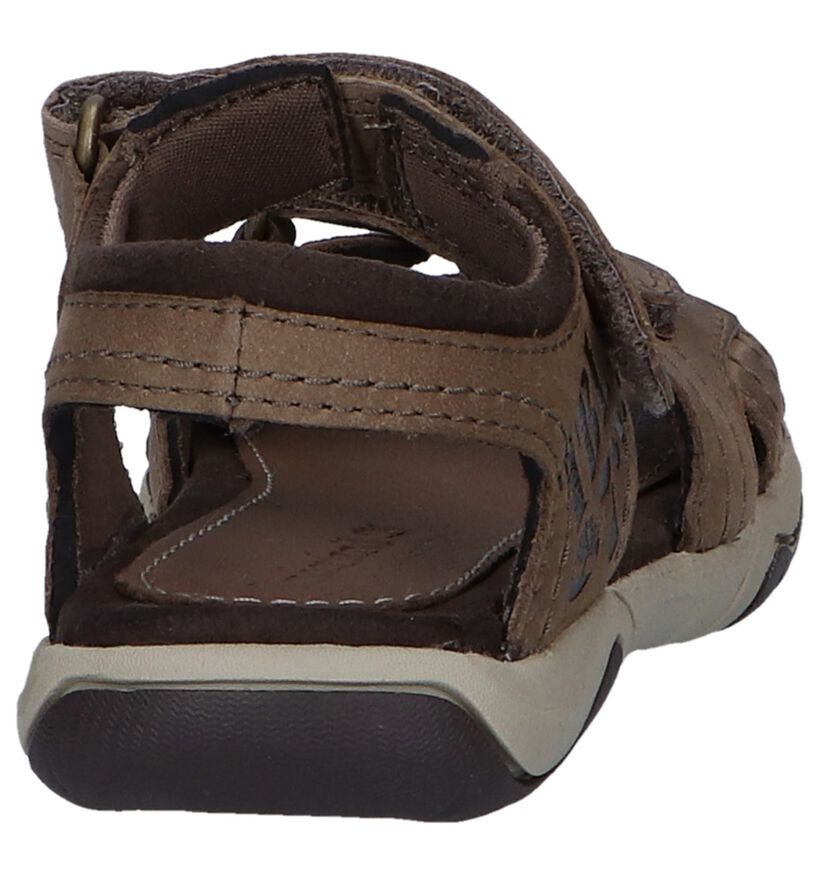 Timberland Oak Bluff Sandales en Bleu en cuir (267270)