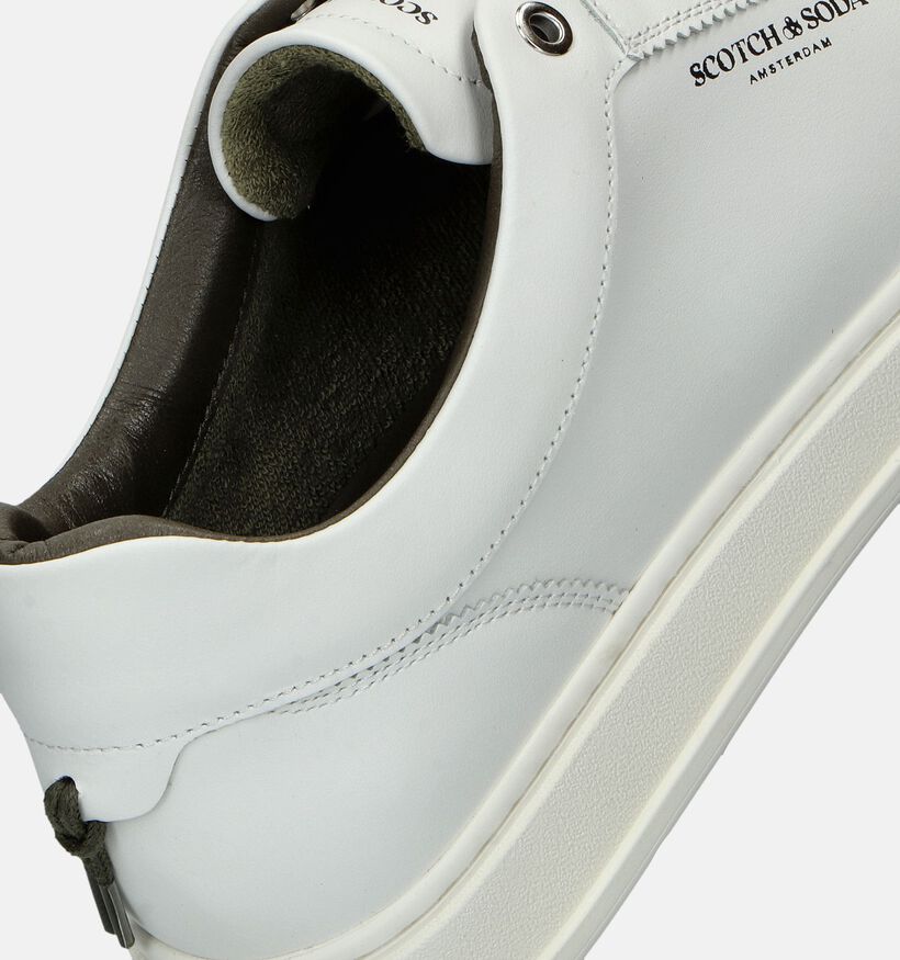 Scotch & Soda Versa Chaussures à lacets en Blanc pour hommes (345462) - pour semelles orthopédiques