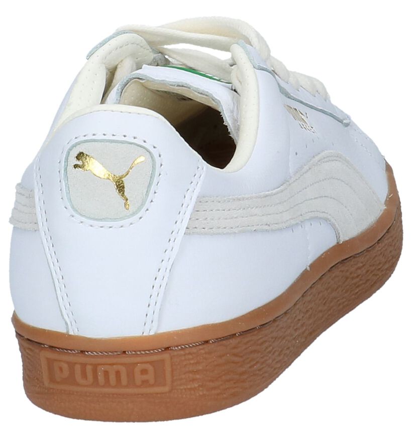 Puma Baskets basses en Blanc en cuir (209932)