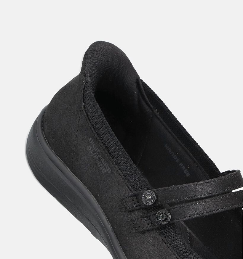 Skechers On-The-Go Flex Radiant Zwarte Ballerina's voor dames (359719)
