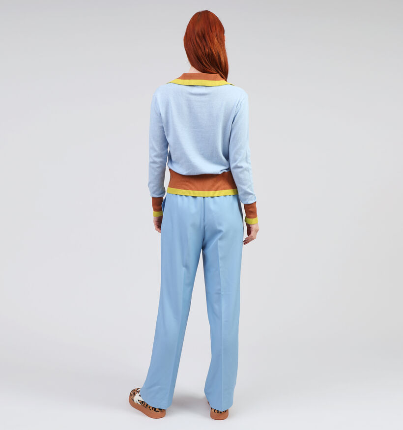 Vila Winnie Blauwe Geklede broek voor dames (353005)