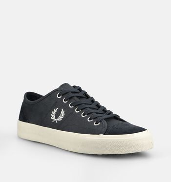 Fred Perry Low Chaussures plates Bleu/Vert