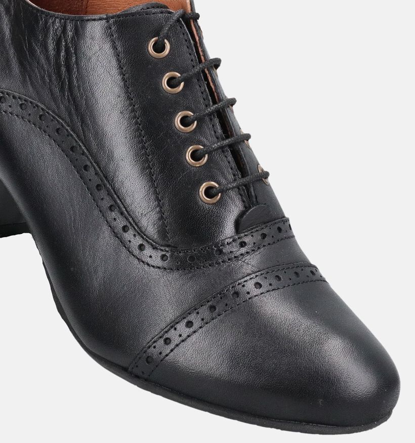 Miz Mooz Fly Zwarte Enkelpumps voor dames (381361)