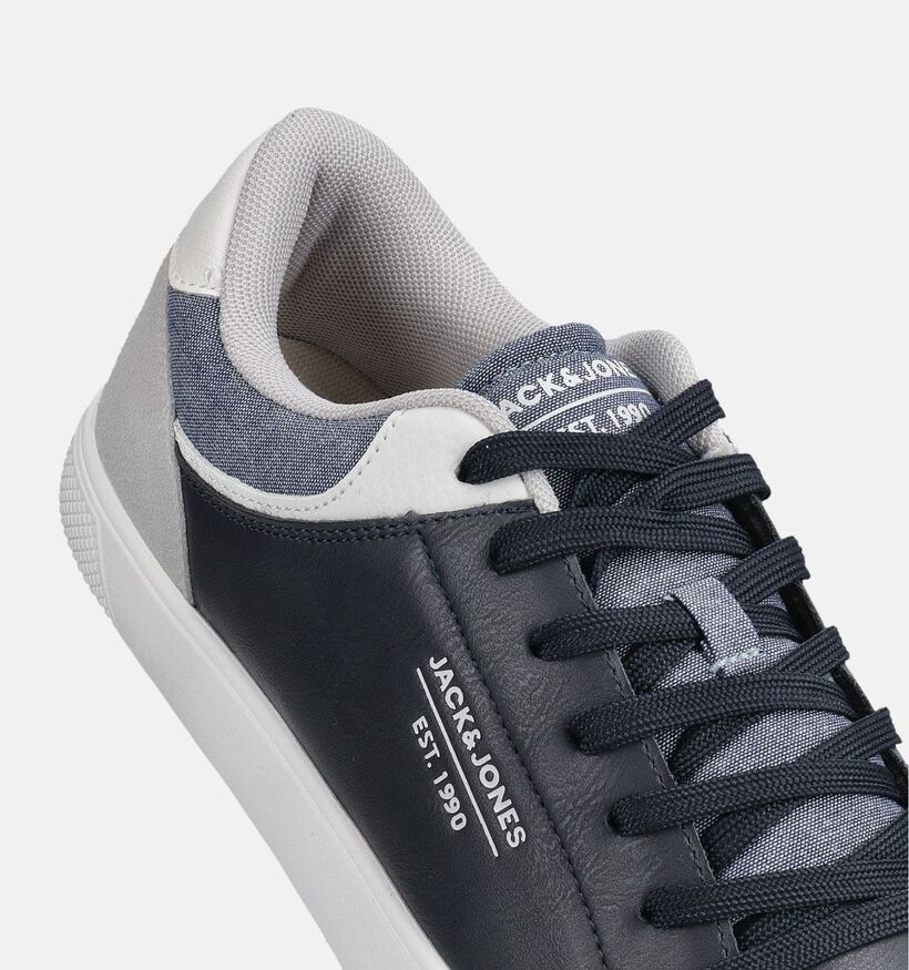 Jack & Jones Jordan Chaussures &agrave; lacets en Bleu pour hommes (369671) - pour semelles orthop&eacute;diques