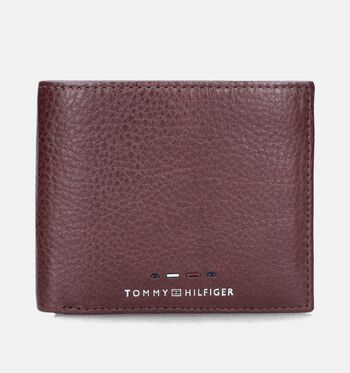 Tommy Hilfiger Portemonnees Zwart/Cognac
