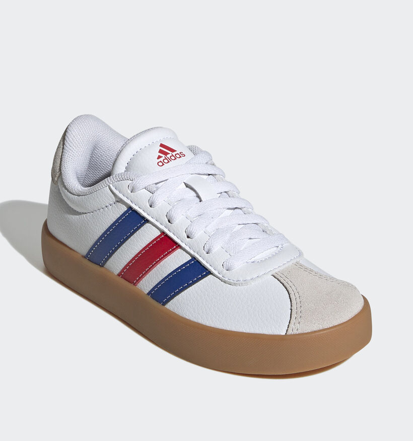 adidas VL Court 3.0 Witte Sneakers voor jongens, meisjes (365333) - geschikt voor steunzolen