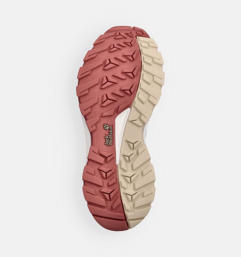 Jack Wolfskin Wild Hike Texapore Low Chaussures outdoor en Beige pour femmes (371961) - pour semelles orthop&eacute;diques