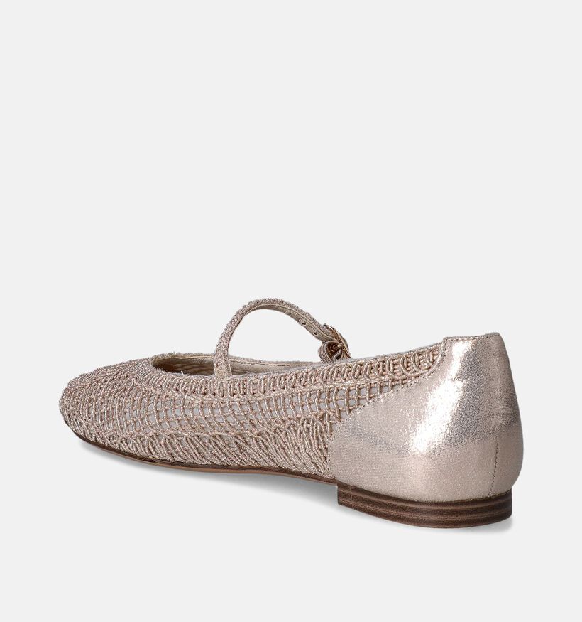 Tamaris Gouden Ballerina's met Riempje voor dames (356896)