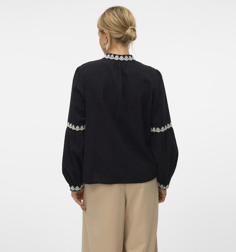 Vero Moda Ritah Zwarte Blouse voor dames (349635)